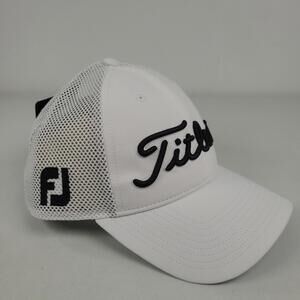Titleist Pro V1 Footjoy Golf Hat FJ Logo Tour Mesh Baseball Cap Snapback Onesize